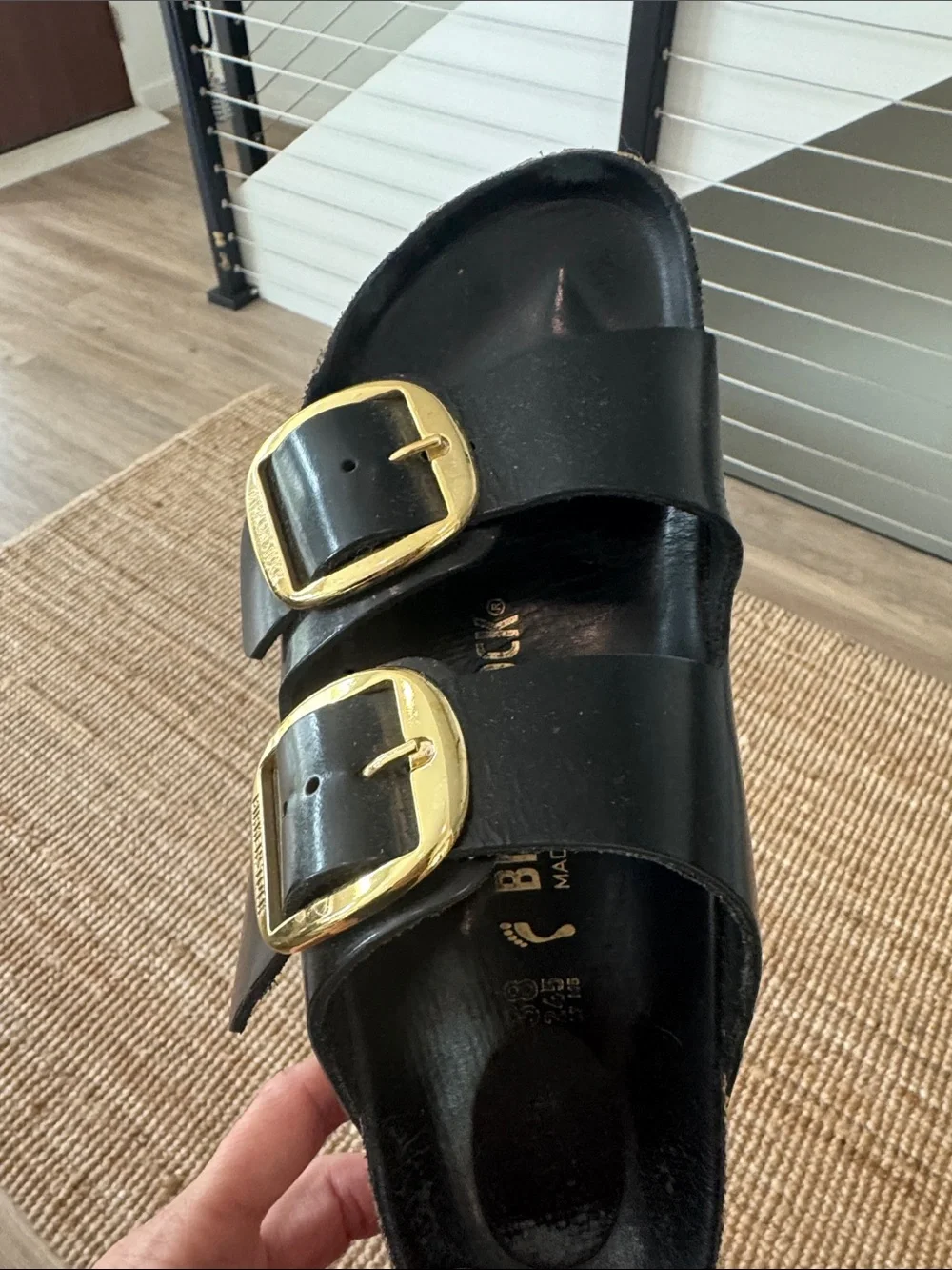 Birkenstock Arizona Big Buckle Slide Sandal - 38 🖤